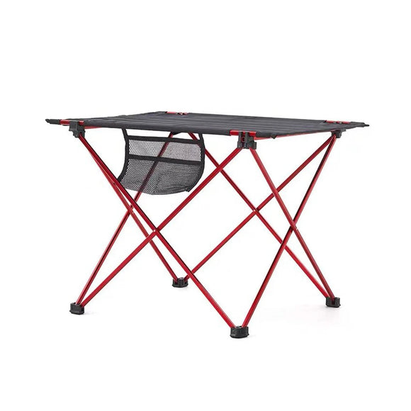 NNEOBA Portable Folding Table Alloy Desk Black