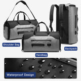 NNEOBA Waterproof Travel Duffel Bag Grey
