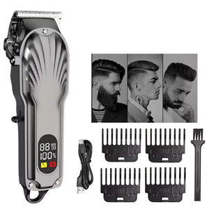 NNEOBA Hair Clipper And Beard Trimmer USB Cordless Tool for Men Black