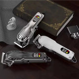 NNEOBA Hair Clipper And Beard Trimmer USB Cordless Tool for Men Black