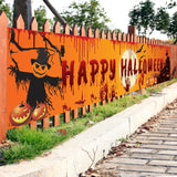 NNEOBA Halloween Blood Hand Banner for Spooky Decor