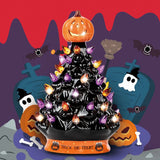 NNEOBA Christmas Ceramic Orange Pumpkin Head Decoration