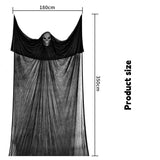 NNEOBA Halloween Hanging Skull Ghost with LED Sound