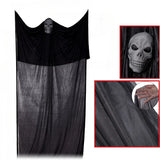 NNEOBA Halloween Hanging Skull Ghost with LED Sound