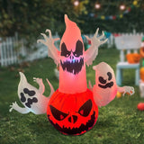 NNEOBA Halloween Giant Inflatable Decoration for Outdoor Parties