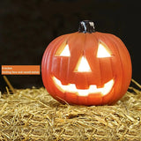 NNEOBA Halloween LED Pumpkin Lantern Home Decor Light Prop