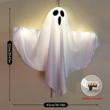 NNEOBA LED Glow Ghost Decoration for Halloween Parties