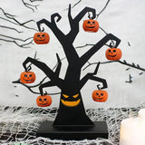 NNEOBA Halloween Iron Tabletop Tree