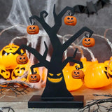 NNEOBA Halloween Iron Tabletop Tree