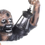 NNEOBA Halloween Zombie Crawling Horror Decor with LED Lights