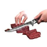 NNEOBA Handmade Stainless Steel Chef Boning Knife – Butcher Cleaver & Fishing Knife