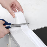 NNEOBA Bathroom Shower Sink Bath Sealing Strip Tape White