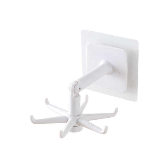 NNEOBA Kitchen Hook Multi-Purpose Hooks 360 Degrees Rotated Rotatable Rack For Organizer and Storage Spoon Hanger Accessories