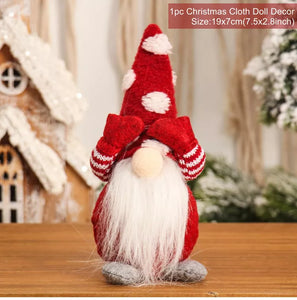 NNEOBA Gnome Christmas Faceless Doll - Festive Merry Christmas Decorations