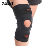 AOLIKES New Knee Brace for Knee Pain with Side Stabilizers Women Men Knee Pad Meniscus Tear Patella Gel Pads Knee Support
