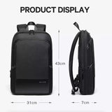 NNEOBA Expandable 15.6 Laptop Backpack Black