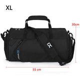 NNEOBA Waterproof Bag with Dry-Wet Separation Black