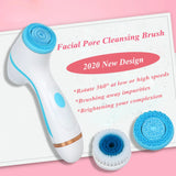 NNEOBA Sonic Nu Face Spin Brush Set - Galvanic Facial Spa