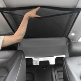 NNEOBA SUV Car Ceiling Storage Net Breathable Mesh Roof Cargo Organizer Black