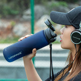 NNEOBA 1L Sports Shaker Water Bottle Blue