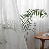 NNEOBA White Tulle Curtains