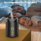 NNEOBA Portable Mini Incense Burner - Rechargeable USB Aroma Diffuser with Ceramic Chamber