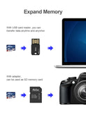 Netac 128GB MicroSD Memory Card with SD Adapter Class 10 U3 V30 A1, Up to 100MB/s