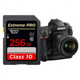 256GB Class 10 SD Memory Card High-Speed