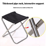 NNEOBA Folding Portable Outdoor Stool - Ultra-Light Bench for Travel and Camping
