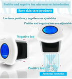NNEOBA Handheld Galvanic Spa Nu Electroporator Skin Tightening Face Lift Microcurrent Facial Machine Galvanic Current Device Skin Care