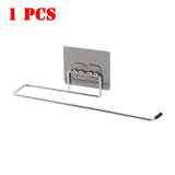 NNEOBA 1/2pcs Hanging Toilet Paper Holder Roll Paper Holder Bathroom Towel Rack Stand Kitchen Stand Paper Rack Home Storage Racks
