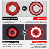 NNEOBA Smart LED Bike Taillight with Auto Brake Sensing and IPx6 Waterproof