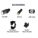 NNEOBA Smart Bike Headlight Black
