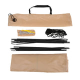 NNEOBA Portable Outdoor Privacy Tent Pop-Up Shower And Toilet Shelter Khaki