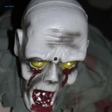 Halloween Crawling Ghost Zombie Prop with LED Eyes