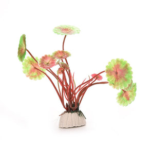 NNEOBA 1PCS Artificial Plastic Water Plant Grass Aquarium Decorations Plants Fish Tank Grass Flower Ornament Decor Aquatic Accessories