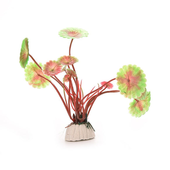 NNEOBA 1PCS Artificial Plastic Water Plant Grass Aquarium Decorations Plants Fish Tank Grass Flower Ornament Decor Aquatic Accessories