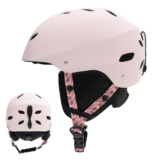 NNEOBA Windproof Half-Covered Cycling Helmet ABS Shell Pink