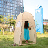 NNEOBA Portable Outdoor Privacy Tent Pop-Up Shower And Toilet Shelter Khaki