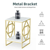 NNEOBA Luxury Marble Tea Coffee Cafe Table