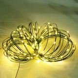 NNEOBA 200M Green Wire 8 Modes Fairy String Lights - 2000 LEDs Waterproof Firefly Lamp