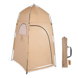 NNEOBA Portable Outdoor Privacy Tent Pop-Up Shower And Toilet Shelter Khaki