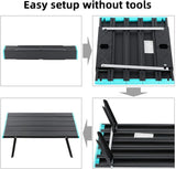NNEOBA Outdoor Portable Folding Mini Table