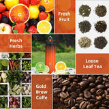 NNEOBA 600ML Sports Bottle Orange