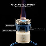 NNEOBA Camping Stove with Micro Regulator Valve