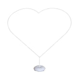 NNEOBA Heart Arch Frame Stand for Weddings and Events
