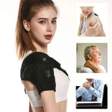 NNEOBA USB Heating Shoulder Support Belt Black