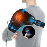 NNEOBA USB Heating Shoulder Support Belt Black