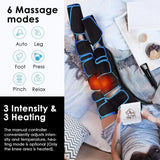 NNEOBA Foot Leg Air Pressure Massager Black