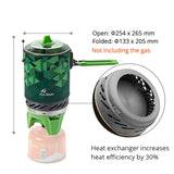 NNEOBA Portable Cooking System With Heat Exchanger